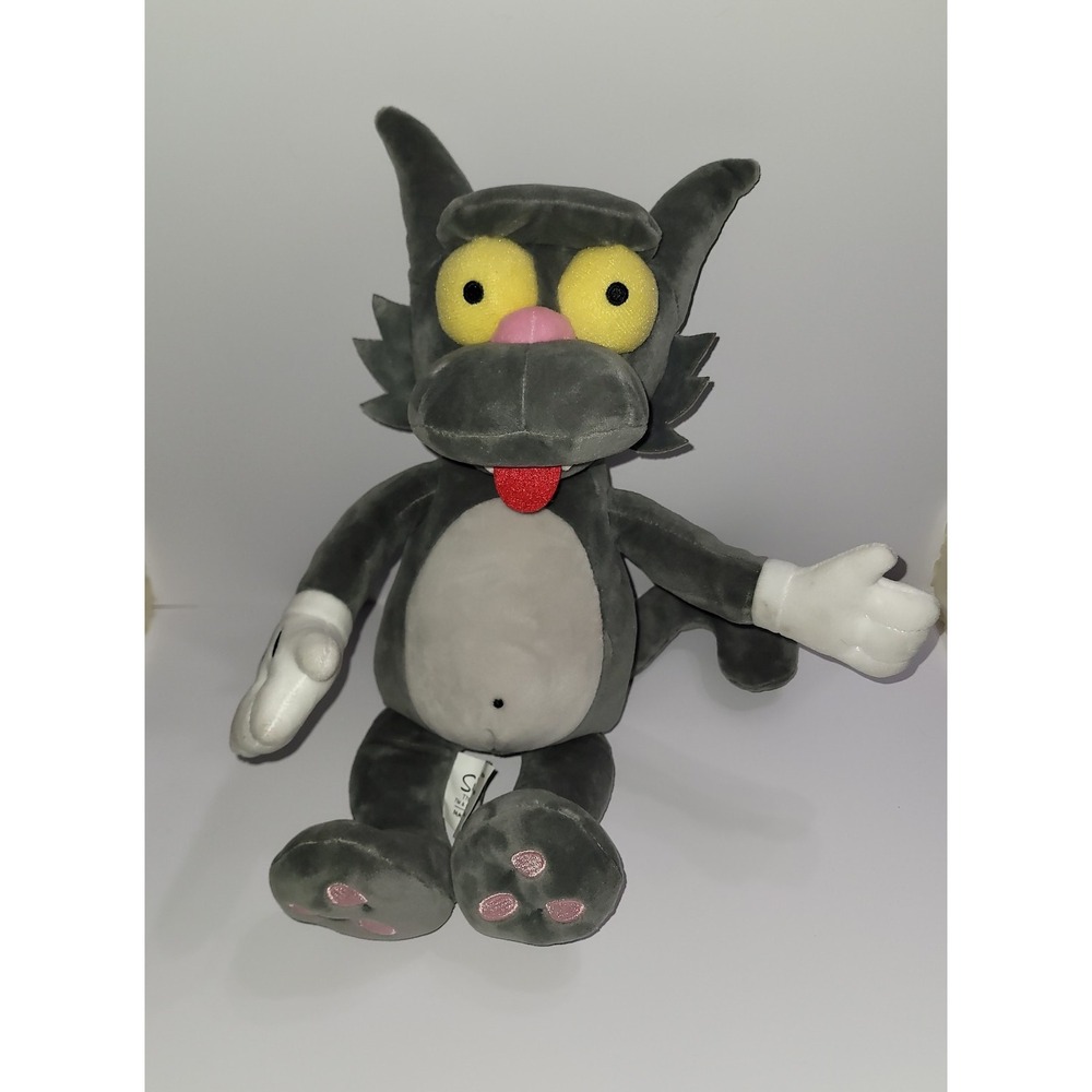 13" Universal Studios The Simpsons Scratchy Cat Plush R2